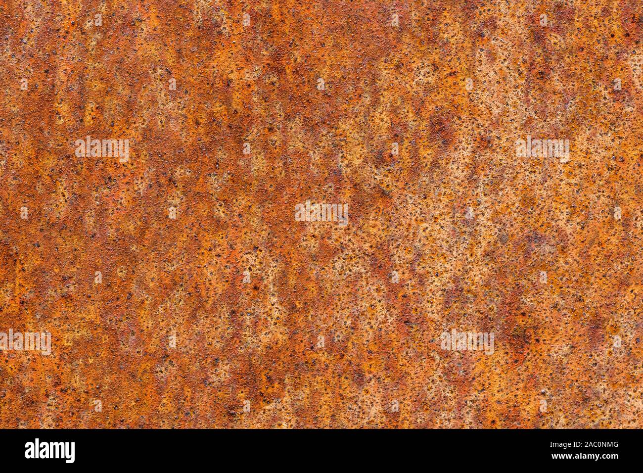 Rusty rough weathering (cor-ten) steel texture Stock Photo