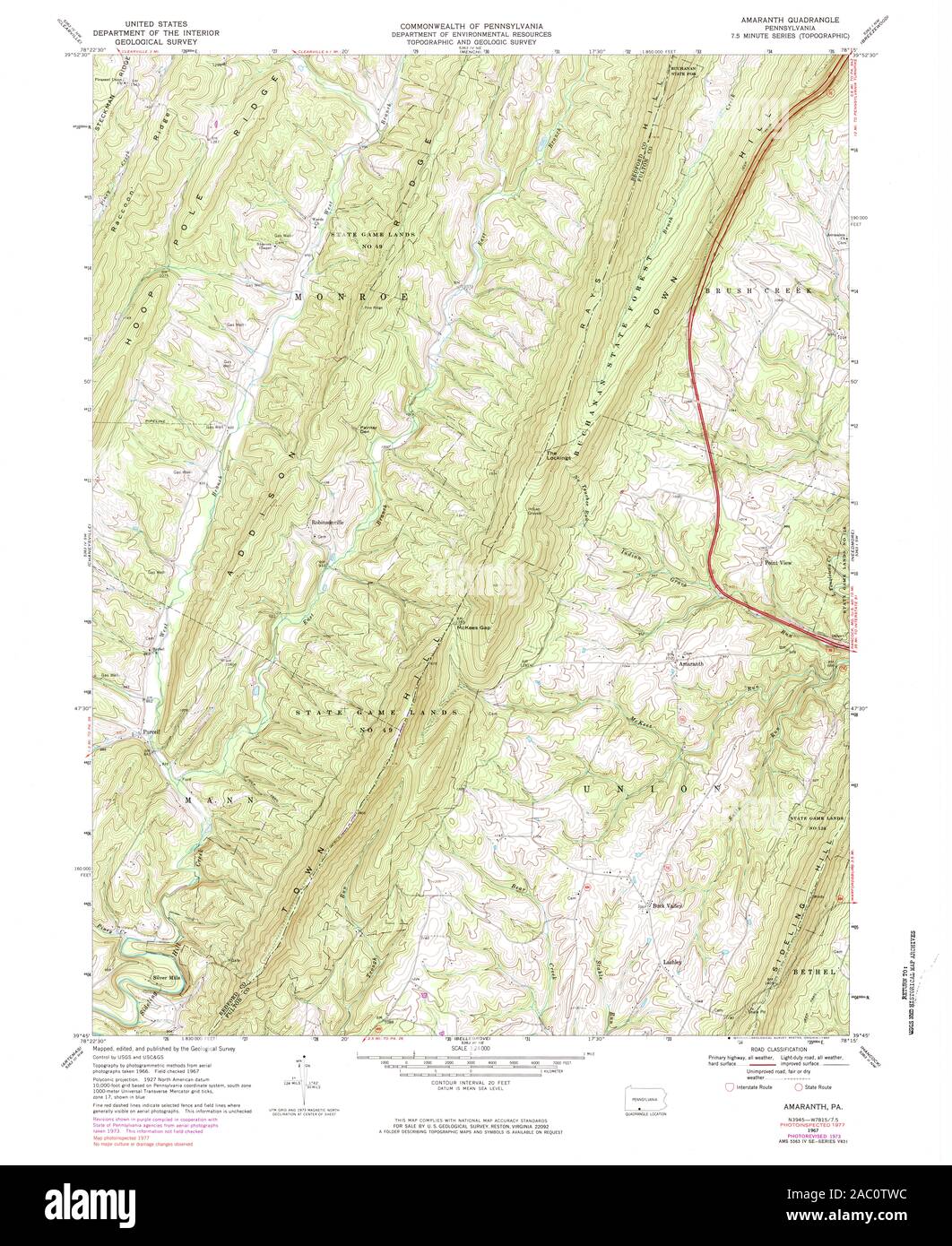 Map of amaranth hires stock photography and images Alamy