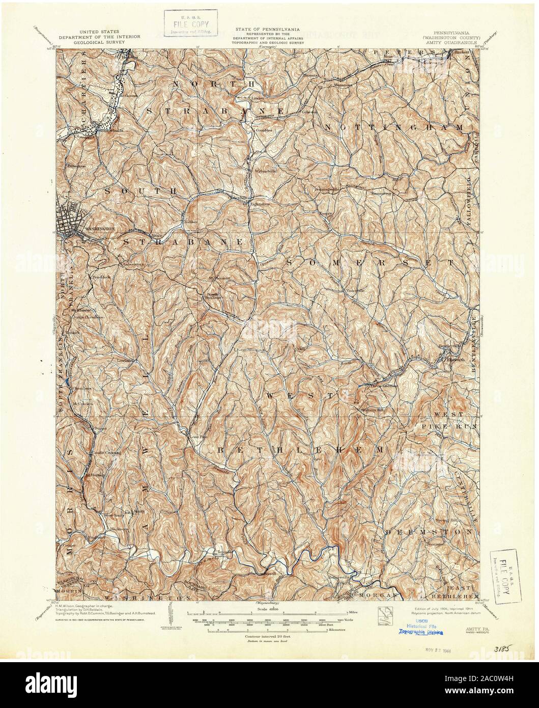 Amity pennsylvania map hires stock photography and images Alamy