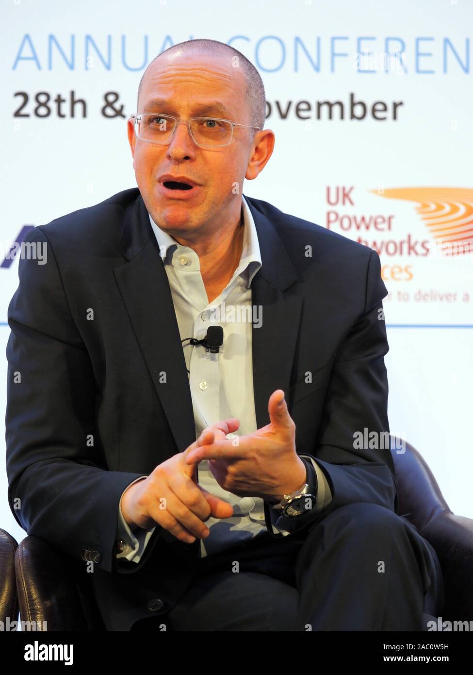 London, UK. 29th Nov, 2019. AOA Conference London UK, Shai Weiss, Chief Executive, Virgin Atlantic. Picture by Geoff Moore Credit: Dorset Media Service/Alamy Live News Stock Photo