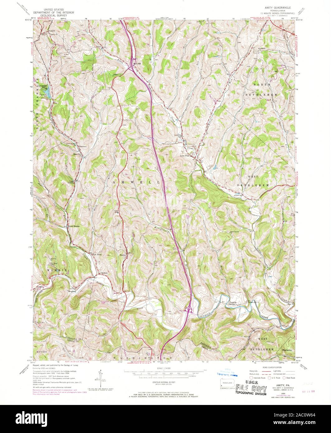 Amity pennsylvania map hires stock photography and images Alamy