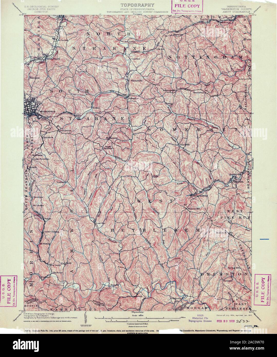 Amity pennsylvania map hires stock photography and images Alamy