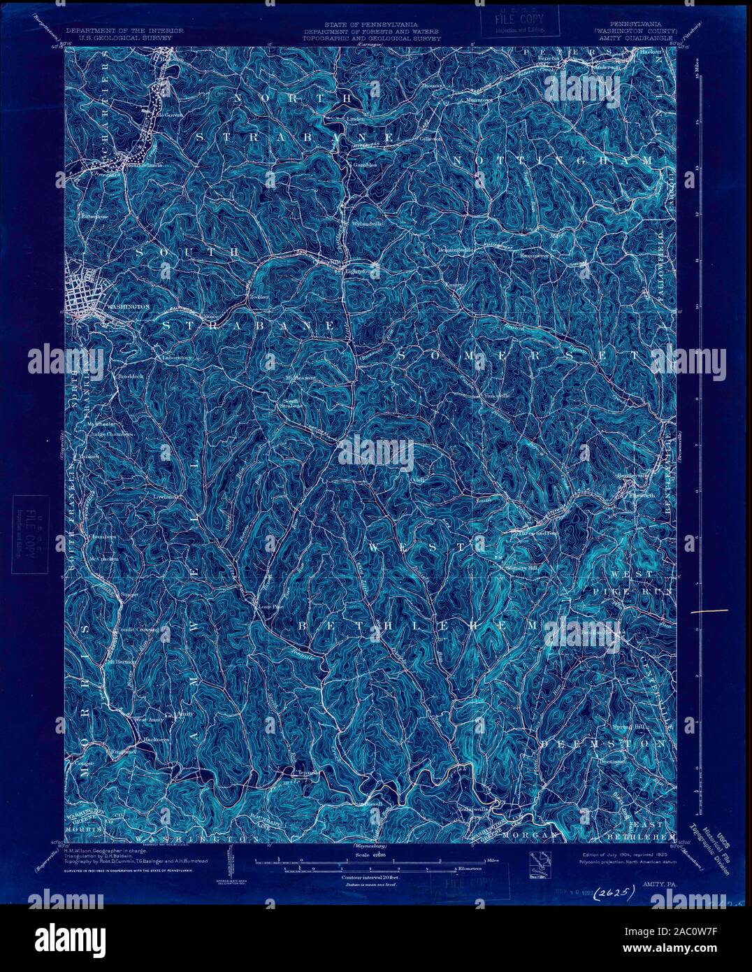 Amity pennsylvania map hires stock photography and images Alamy