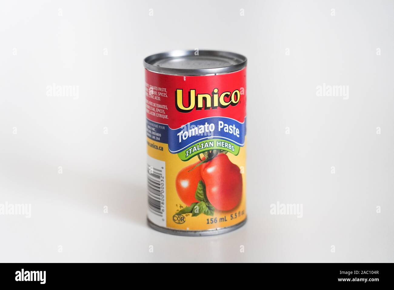unico tomato paste can Stock Photo Alamy