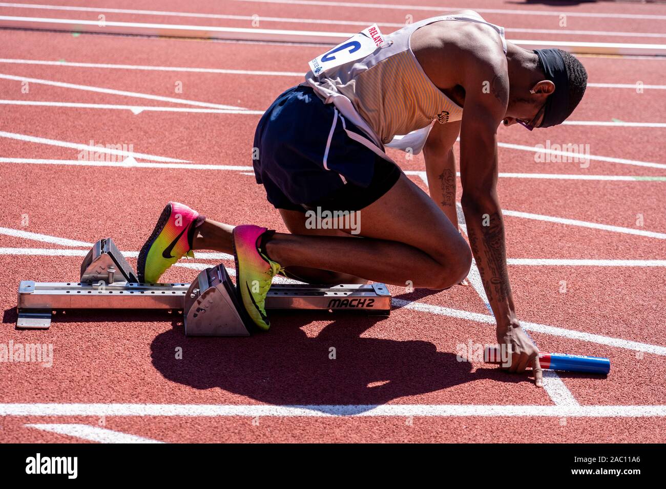 Atlete track hi-res stock photography and images - Alamy