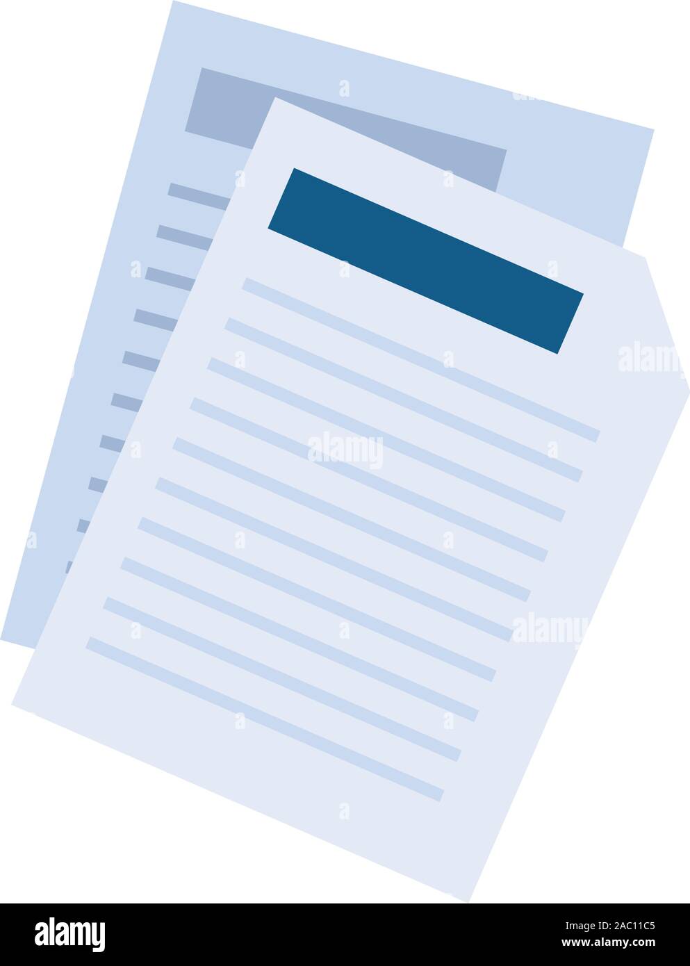A4 lined paper Cut Out Stock Images &amp; Pictures - Alamy