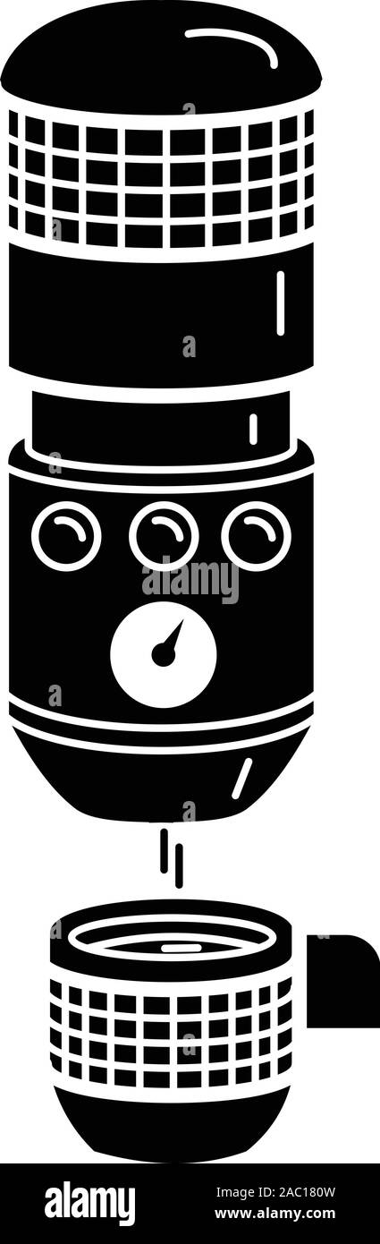 Coffee machine icon, simple style Stock Vector Image & Art - Alamy