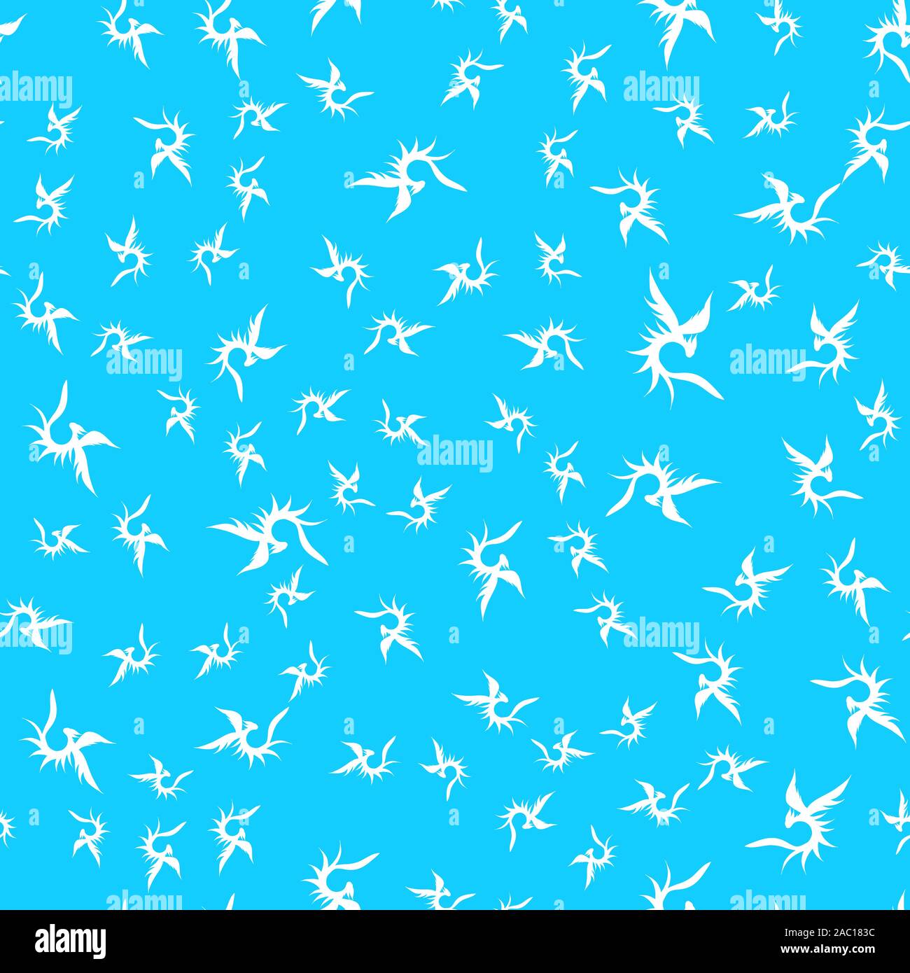 Seamless pattern of hand drawn vector dragon isolated on white ...