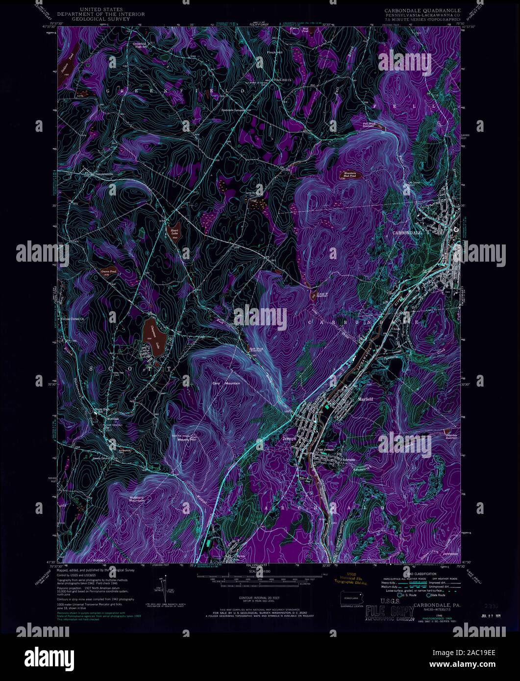 Carbondale pennsylvania hires stock photography and images Alamy