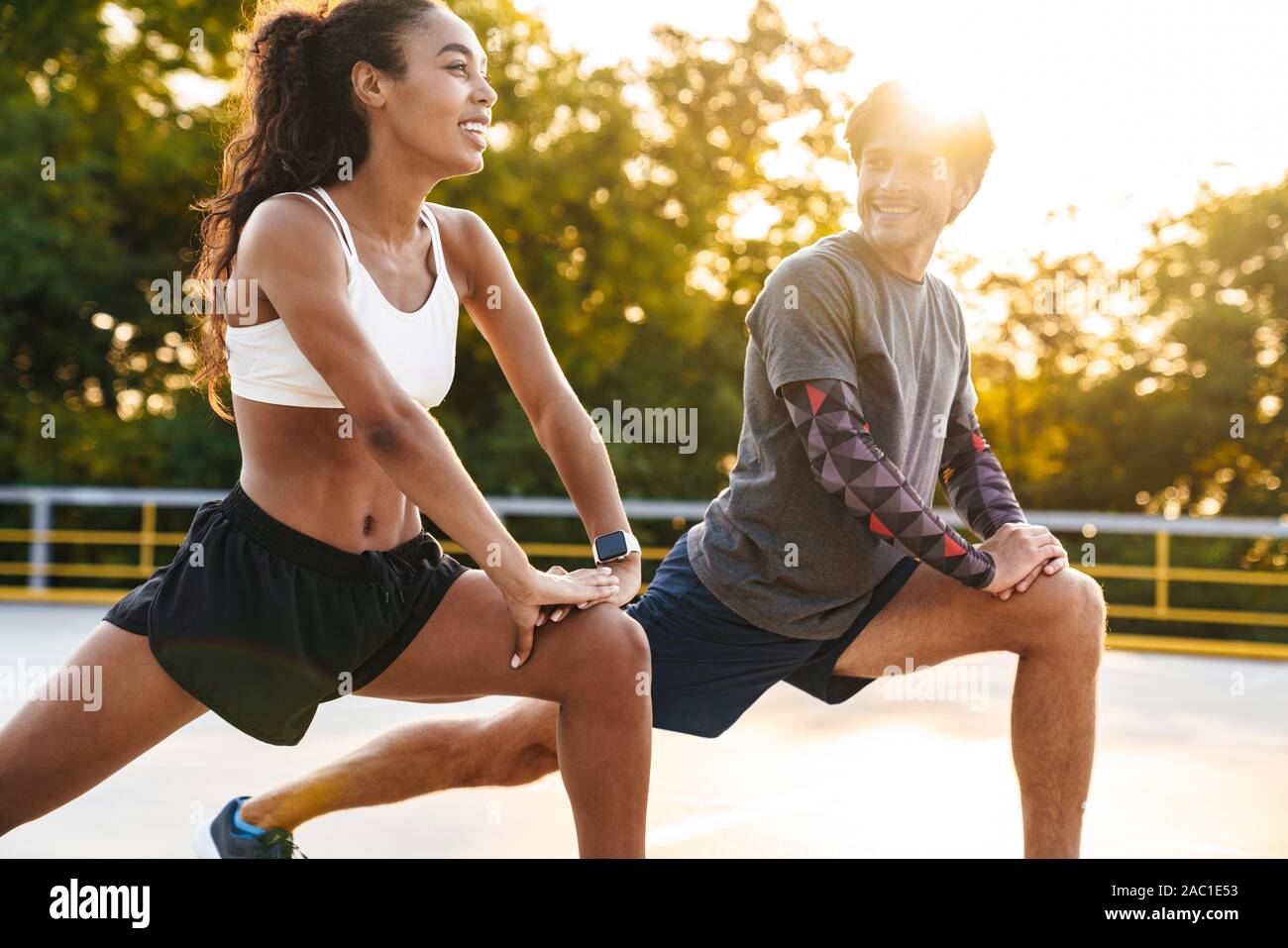 Beautiful slim young fitness brunette hi-res stock photography and images -  Page 60 - Alamy