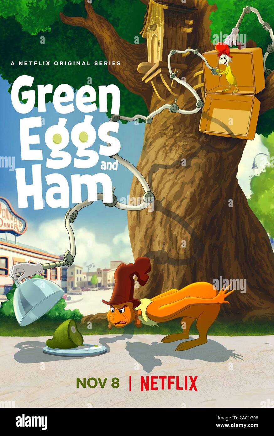GREEN EGGS AND HAM (2019), directed by JARED STERN. Credit: WARNER BROS. ANIMATION / Album Stock Photo