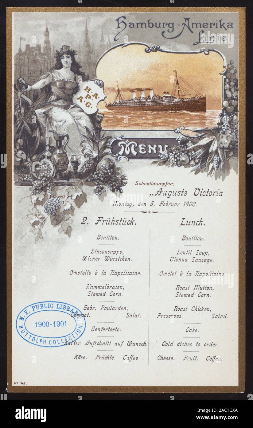 Steamship auguste victoria hi-res stock photography and images - Alamy