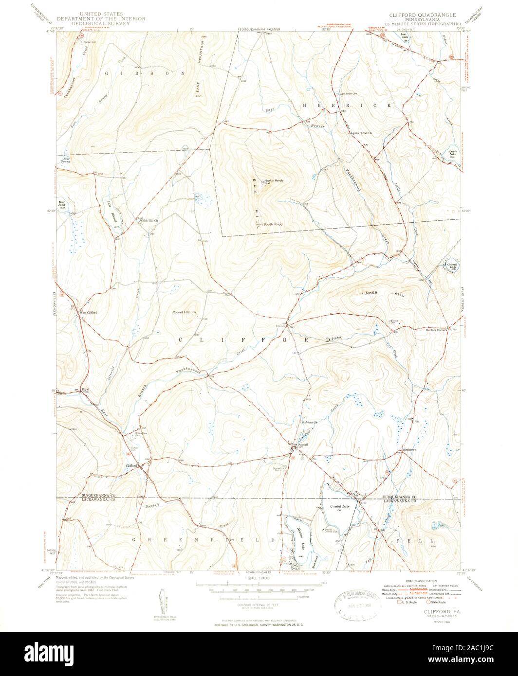 Map of clifford Cut Out Stock Images & Pictures Alamy
