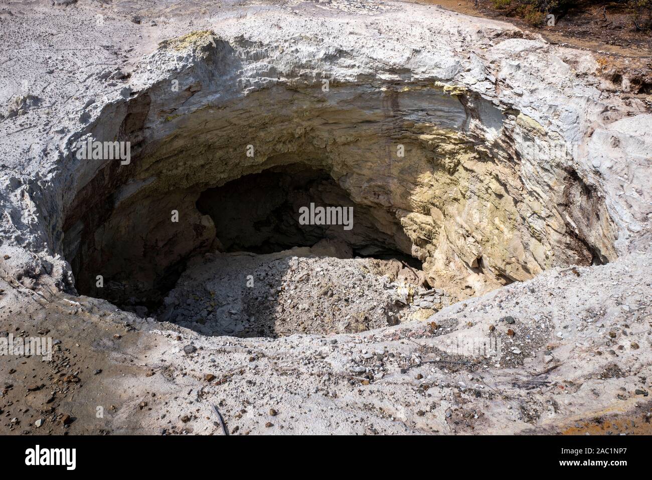Wai-O-Tapu Thermal Wonderland geothermal park, near Rotorua, South Island, New Zealand, Aotearoa Stock Photo