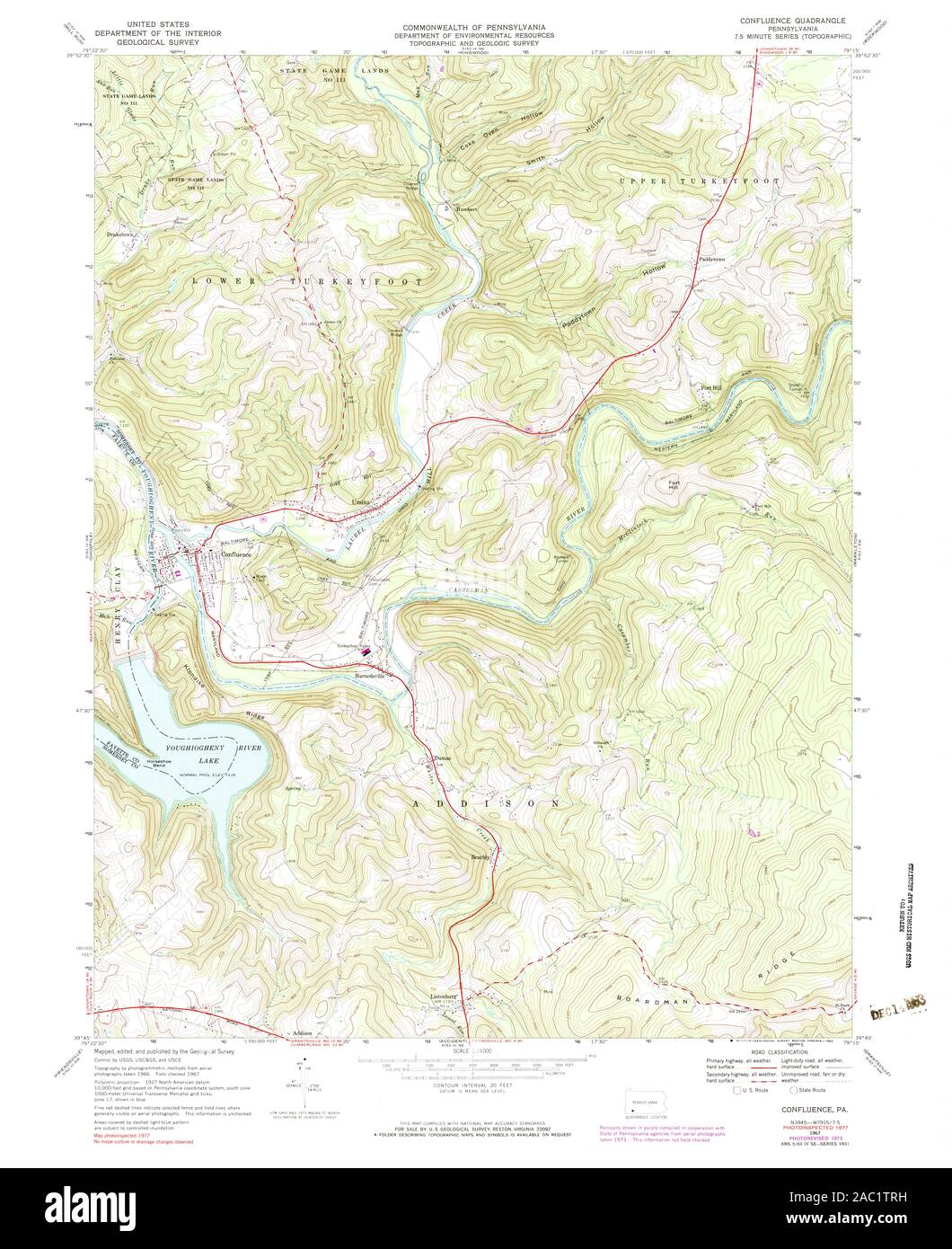 Confluence map hires stock photography and images Alamy