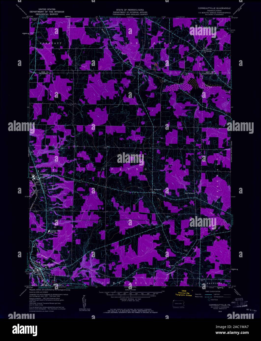 Conneautville pennsylvania hires stock photography and images Alamy