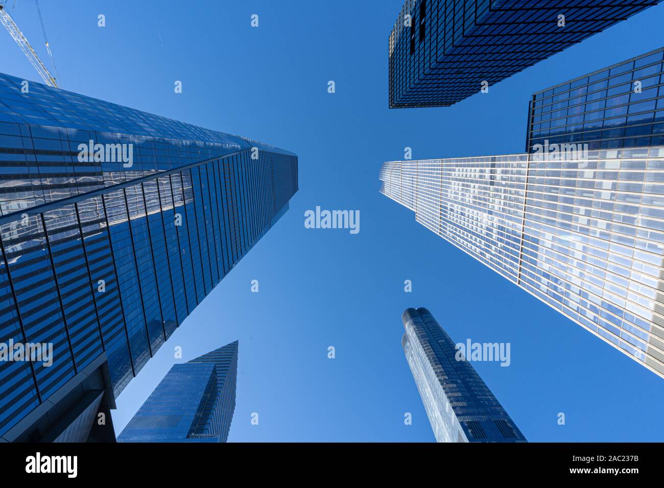 New York City Hudson Yards office skyscrappers buildings Stock Photo ...
