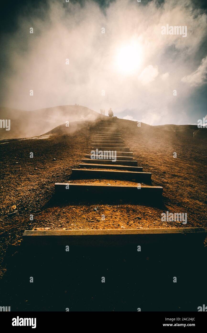 Stairway to heaven iceland hi-res stock photography and images - Alamy