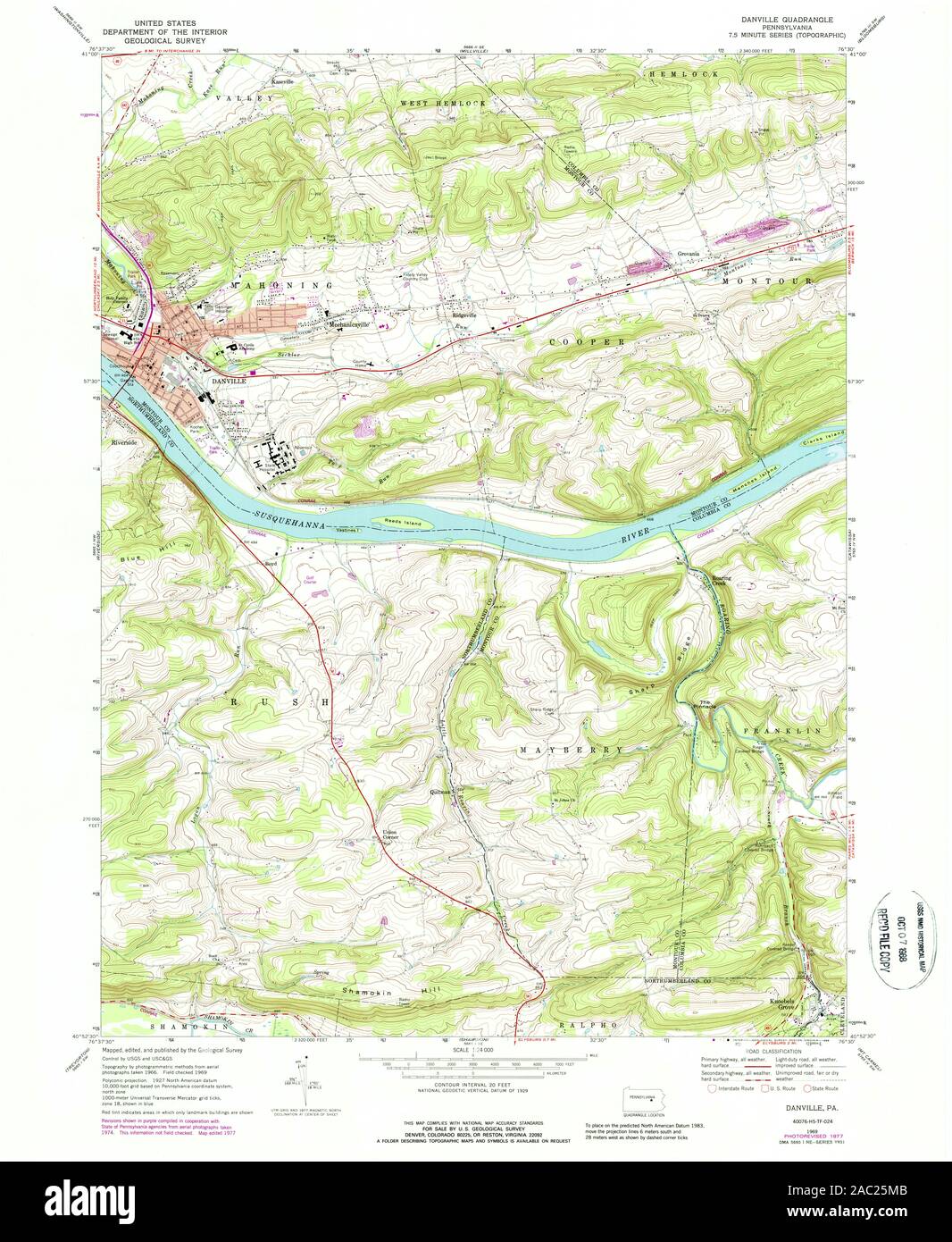 Map of danville Cut Out Stock Images & Pictures Alamy