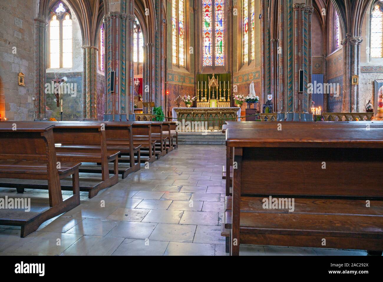 Europe, France, NouvelleAquitaine, Orthez, Eglise SaintPierre d