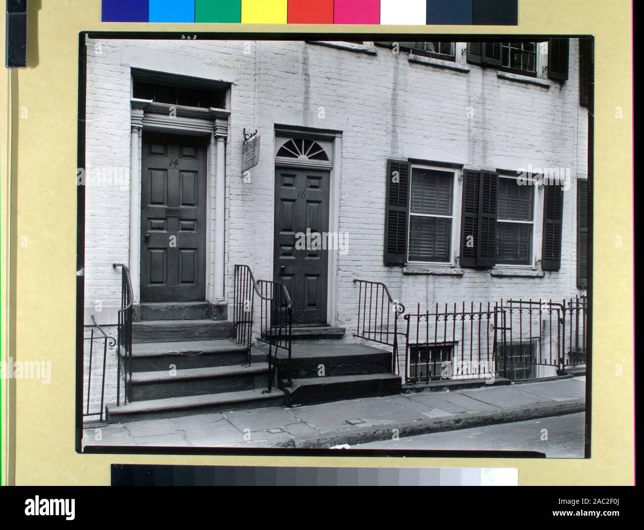 Gay Street No 14 16 Manhattan Code I A 3 Doorways Of 14