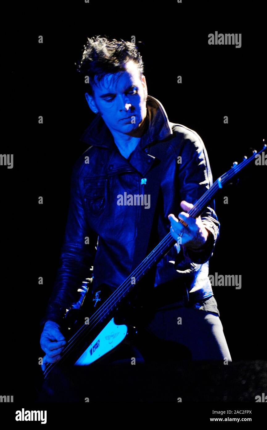 Simon Gallup of The Cure performs at the 2009 Coachella Music Festival in Indio Stock Photo Alamy
