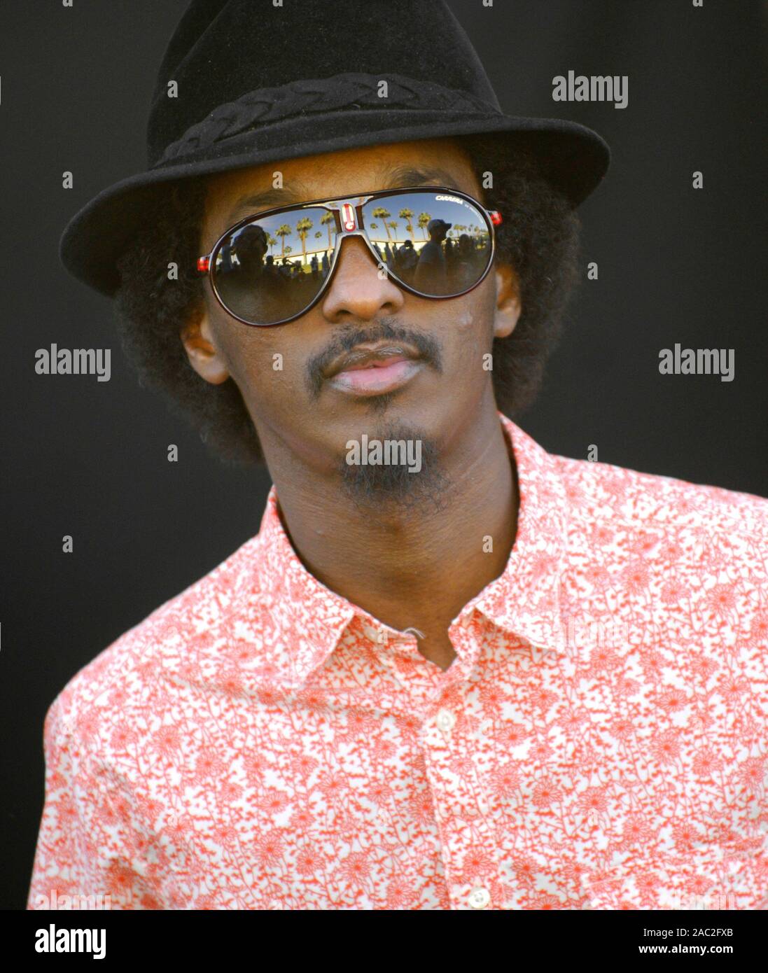 K'NAAN portrait at the 2009 Coachella Music Festival in Indio Stock Photo Alamy