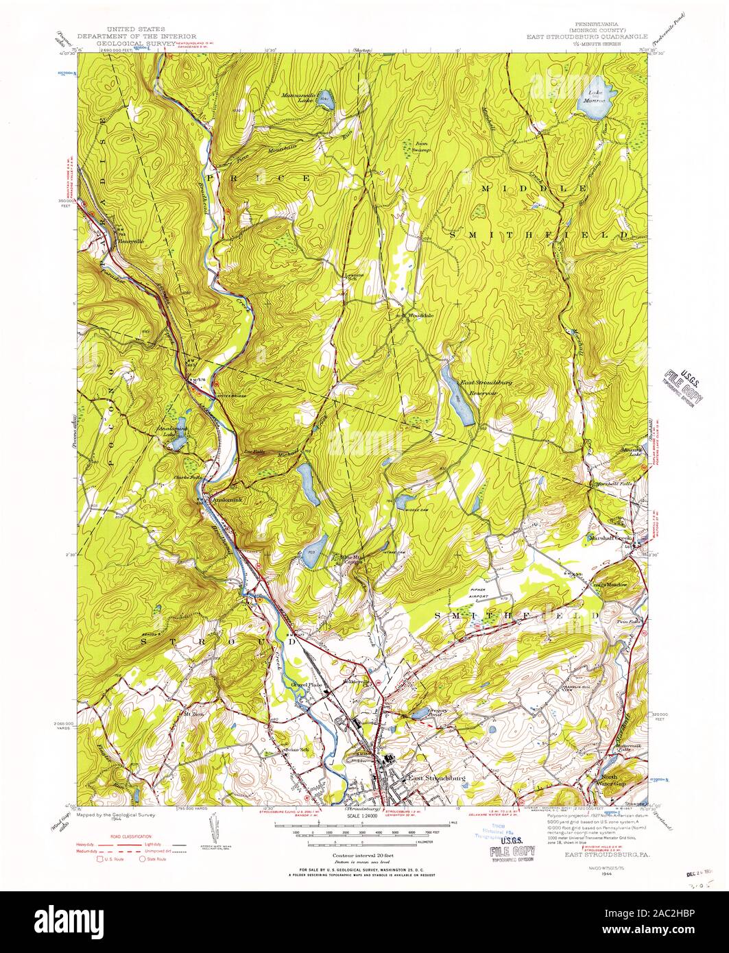 East Stroudsburg Pa Zip Code Map United States Map