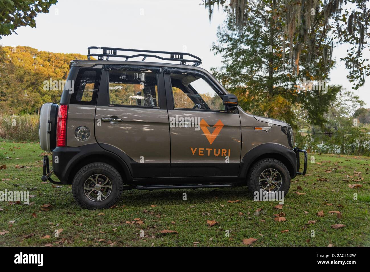Veturi Revolutionary Electric Vehicle Stock Photo Alamy