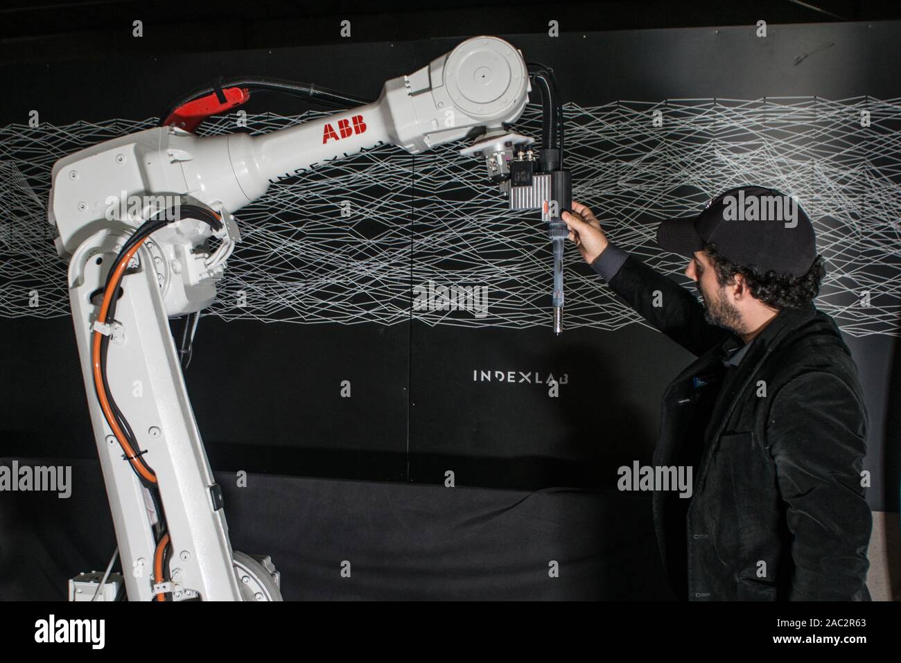 Pierpaolo Ruttico, Indexlab design principal and founder, working on a ...