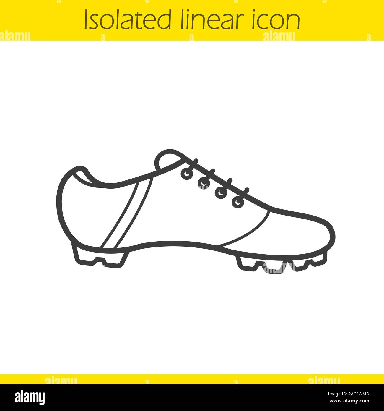 soccer shoe black and white outline illustration Stock Vector Image  Art   Alamy