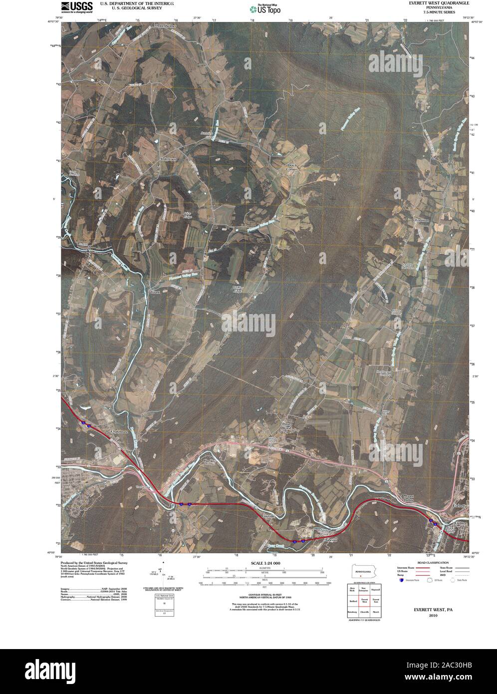 Map of everett Cut Out Stock Images & Pictures Alamy