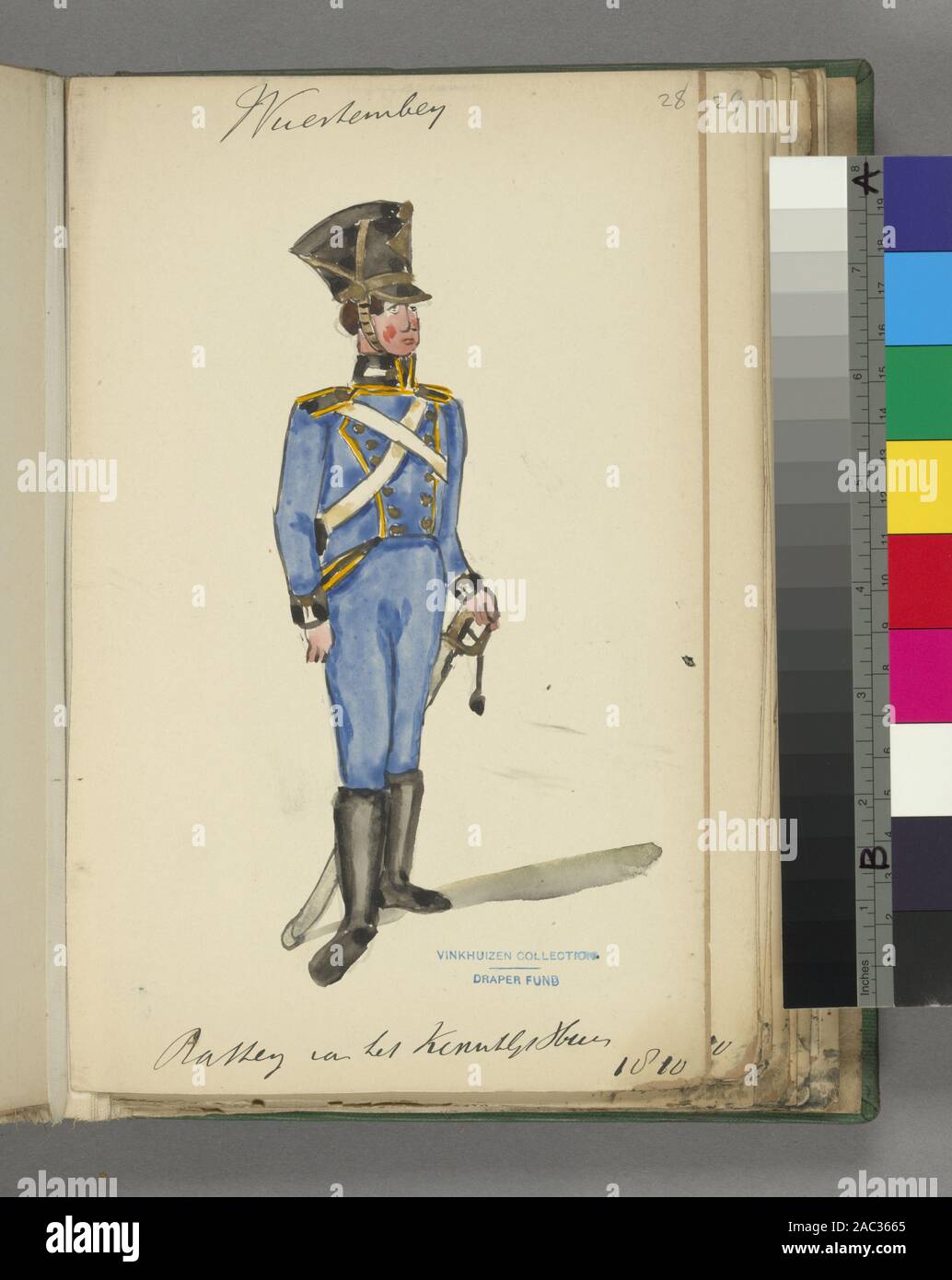 Soldier of Germany, 1810 Germany, 1810; Germany, 1810 Stock Photo Alamy