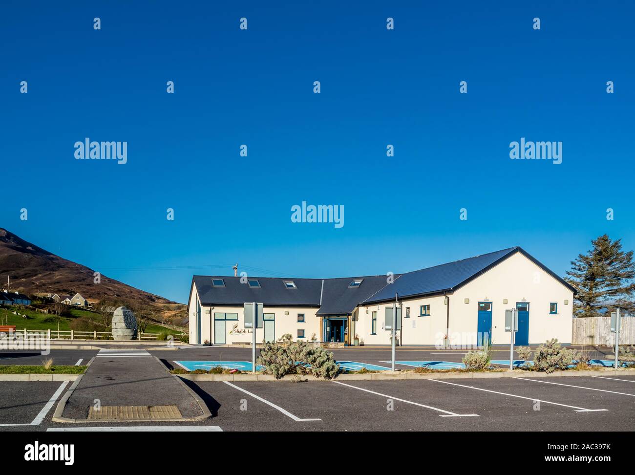 TEELIN, COUNTY DONEGAL / IRELAND - NOVEMBER 29 2019 : Sliabh Liag distillery is producing in County Donegal Stock Photo