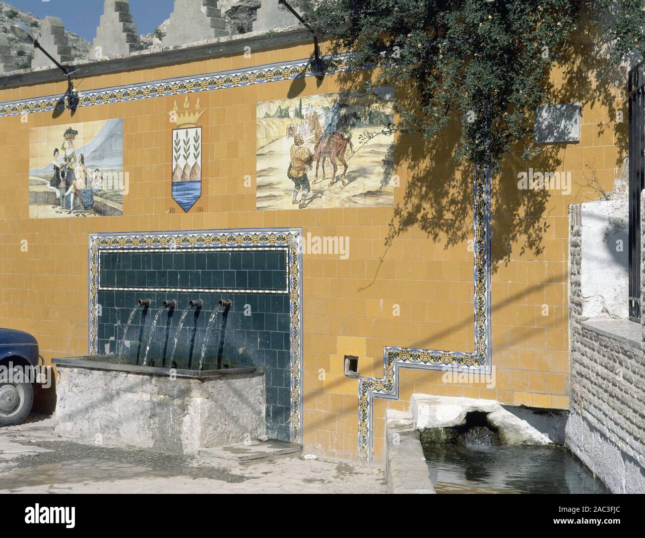 CAÑOS DE CARAVACA FUENTE DE VELEZ BLANCO. Location LOS CAÑOS DE