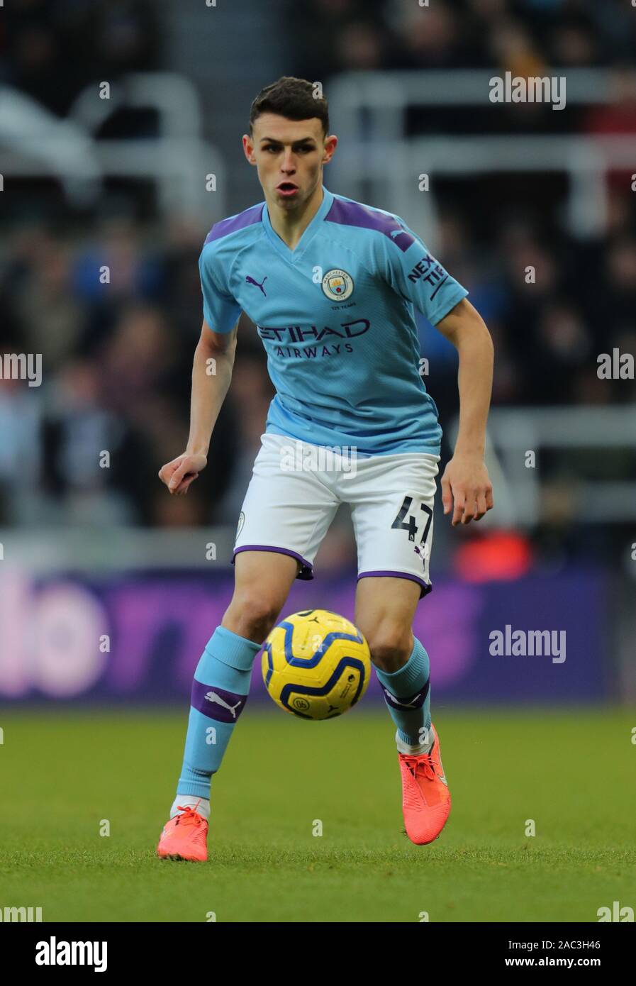 PHIL FODEN, MANCHESTER CITY FC, 2019 Stock Photo