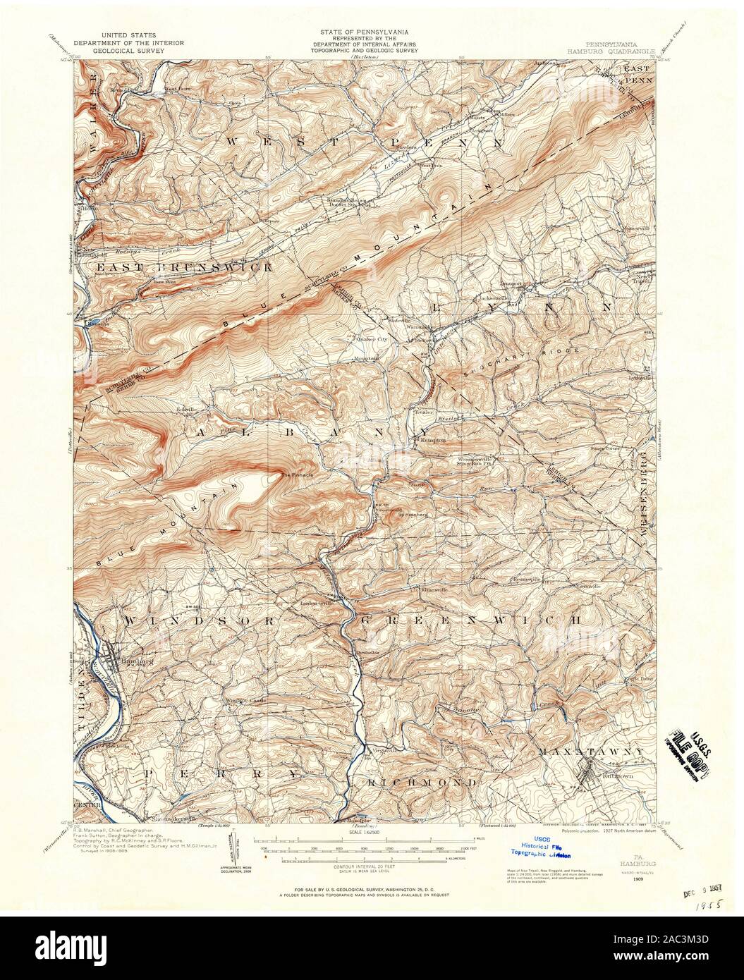 Hamburg pennsylvania map hires stock photography and images Alamy