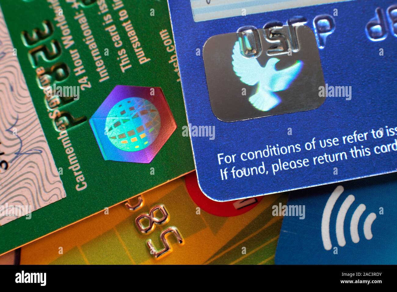 Hologram Credit Card High Resolution Stock Photography And Images Alamy