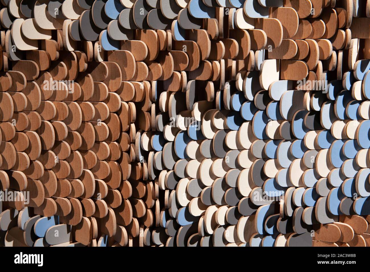 Carved wood texture with scale pattern Stock Photo - Alamy