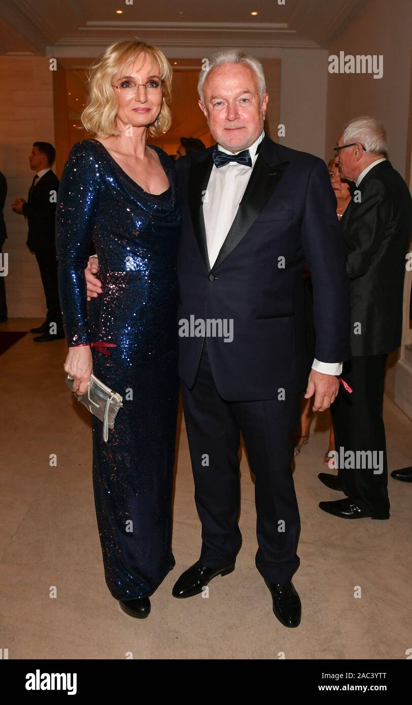 Berlin Germany 29th Nov 2019 Wolfgang Kubicki Fdp Vice President Of The Bundestag And His Wife Annette Marberth Kubicki At The 68th Federal Press Ball Under The Motto Change Credit Jens Kalaene Dpa Zentralbild Zb Dpa Alamy Live