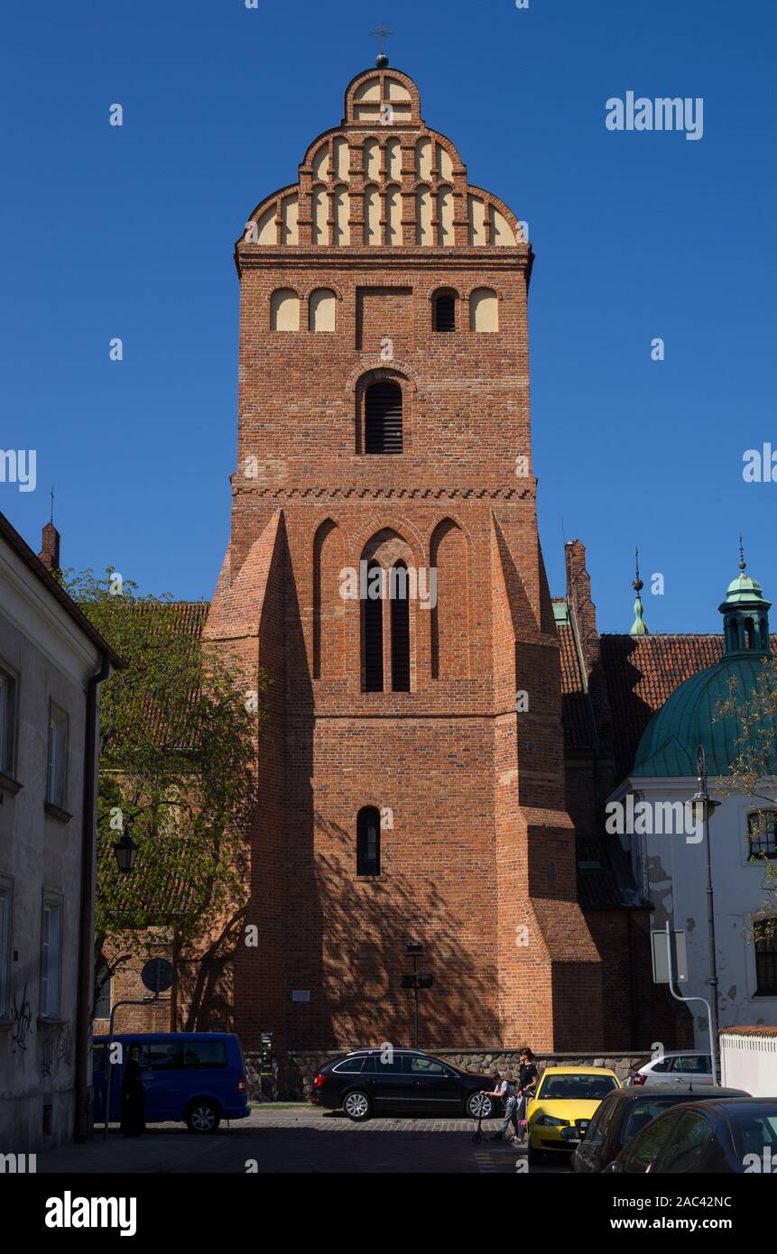 Church of the Visitation of the Virgin Mary in Warsaw, 2 Przyrynek street, Poland Stock Photo