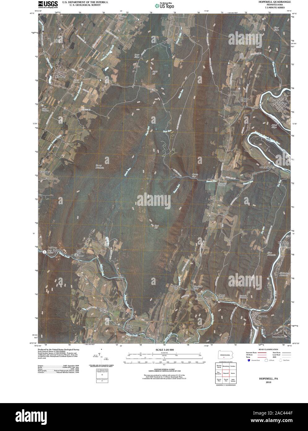 Hopewell map hires stock photography and images Alamy