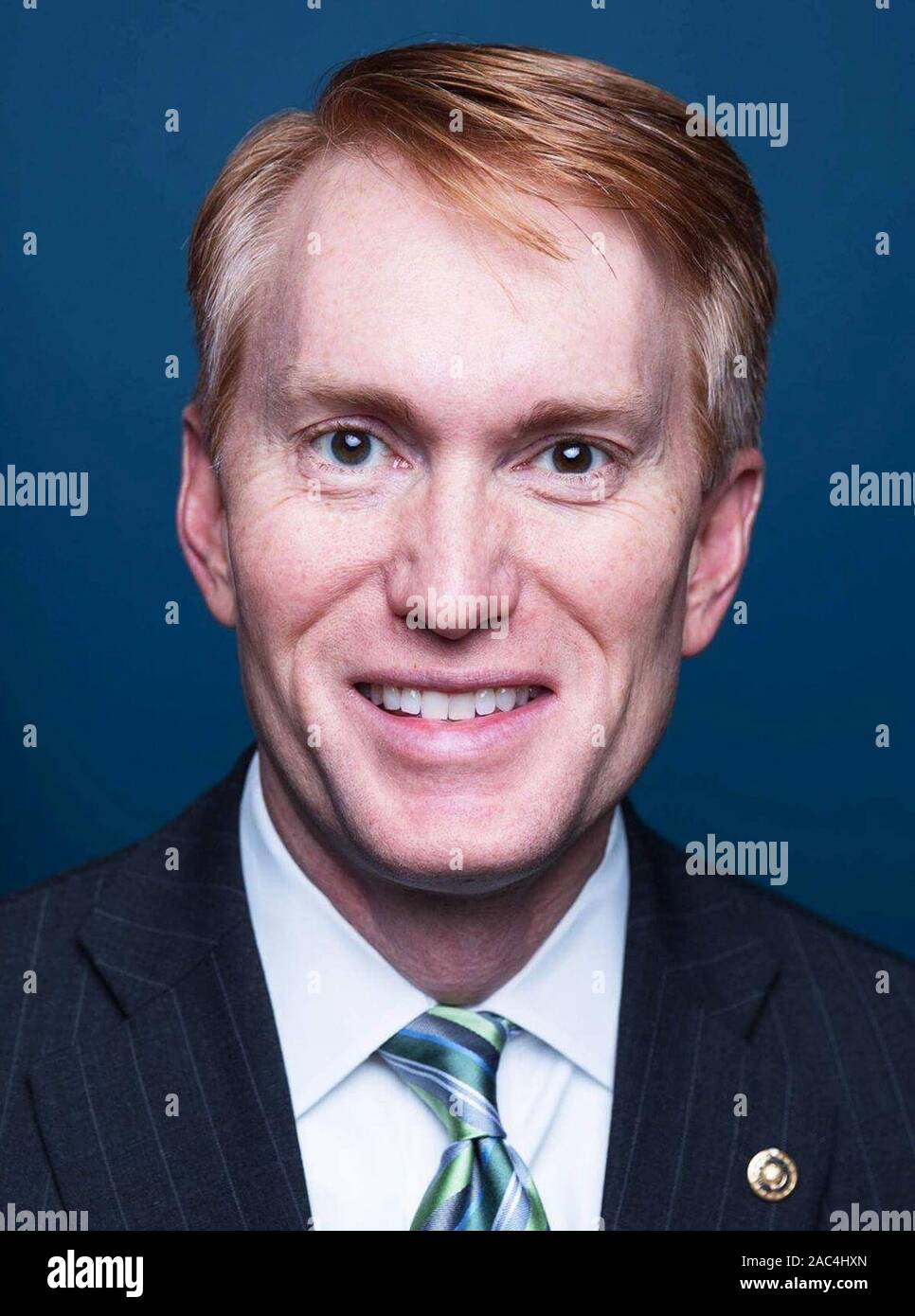 U.S. Senator James Lankford, Republican, Oklahoma Stock Photo