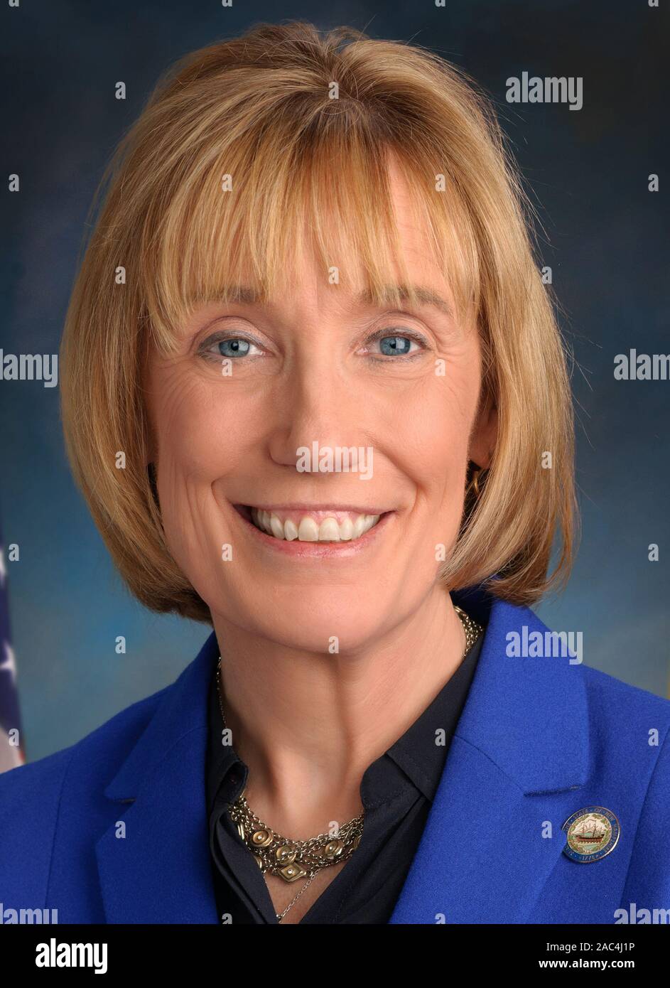 U.S. Senator Maggie Hassan, Democrat, New Hampshire Stock Photo