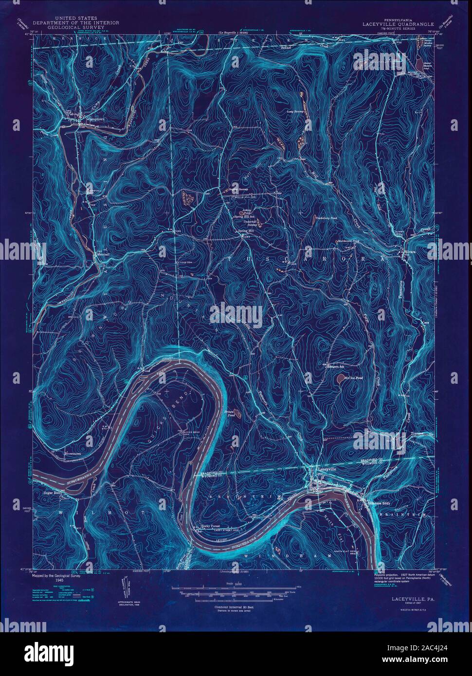 Laceyville historical hires stock photography and images Alamy