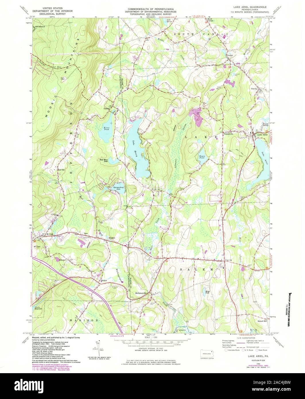 Lake ariel pennsylvania hires stock photography and images Alamy