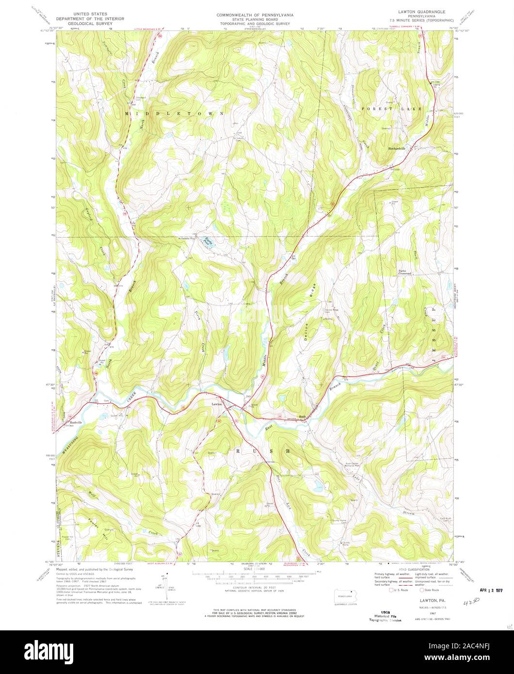 Lawton map Cut Out Stock Images & Pictures Alamy