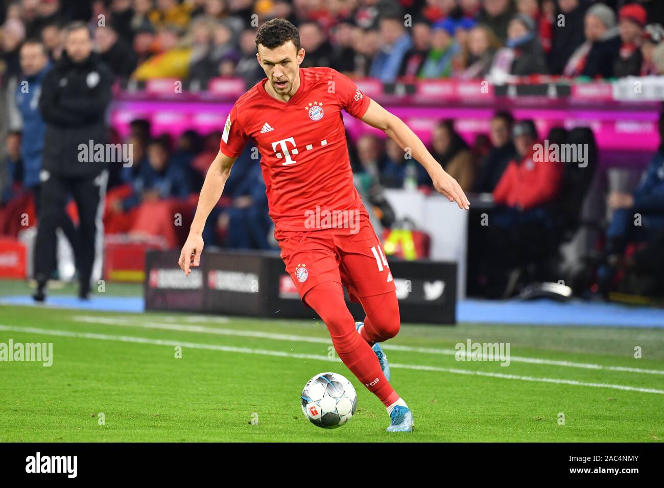 Ivan Perisic Fc Bayern Munich Action Single Action Single Shot Cut Out Full Body Shot Whole