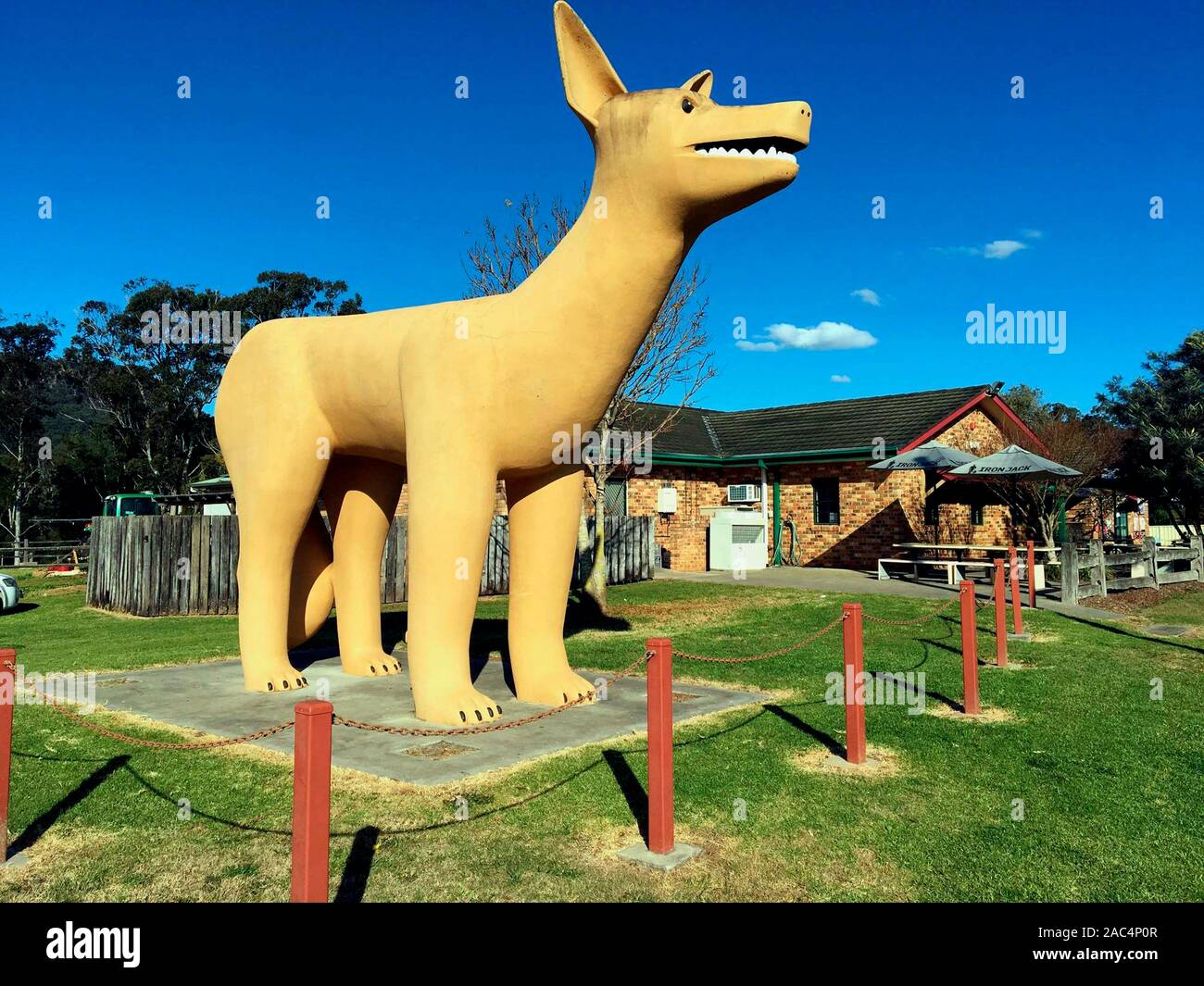 The Big Dog in Glenreagh, rural village in northern NSW Stock Photo