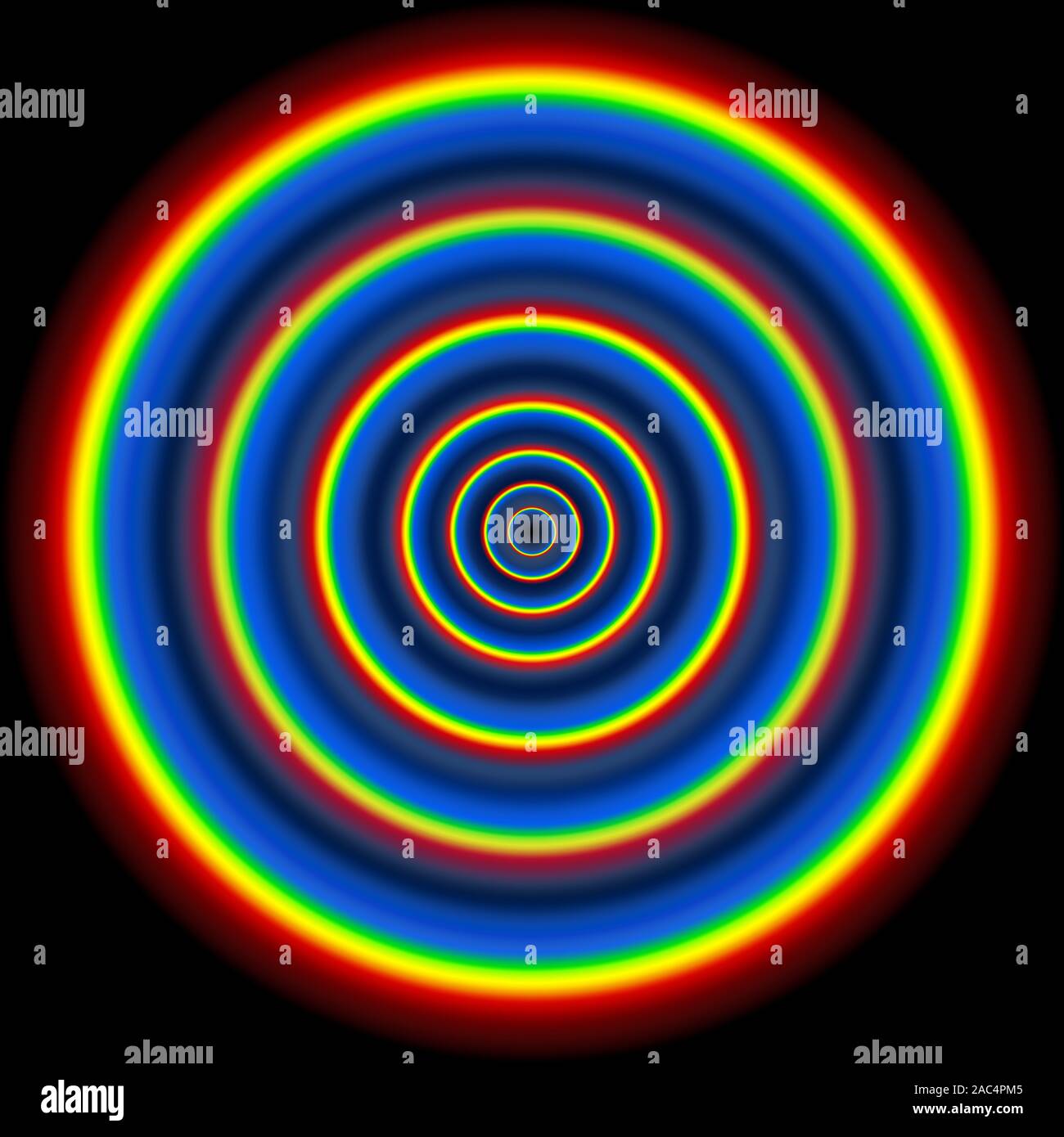 An abstract psychedelic background image. Stock Photo